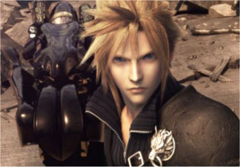 cloud 2 - cloud strife... favorite cartoon character ko... final fantasy 7 main character...