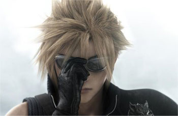 cloud 4 - cLoud Strife.. with shades ... advent children