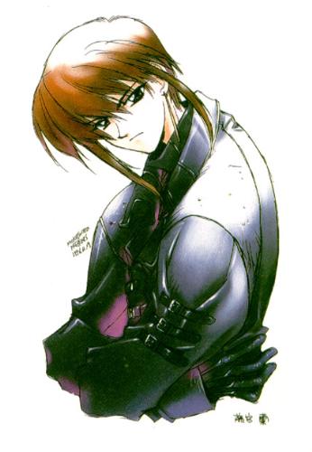Aya Fujiwara - Aya Fujiwara (Ran Fujiwara) from Weiss Kreuz.