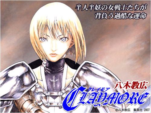 claymore - this is clare.. the main character of claymore!!!