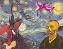 Van Gogh by Chagall - Van Gogh portrait