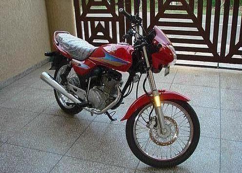 Honda CG125 Deluxe - Honda CG125 Deluxe 2007 Red