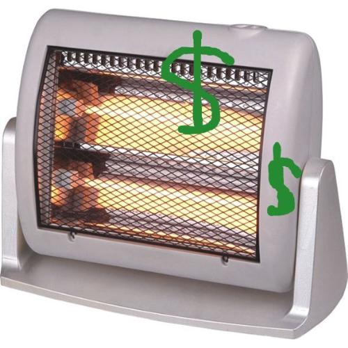 I use electric to heat my home - My home is all electric so I use electric to heat my home with. I live in high desert so I rarely have to use the heat.