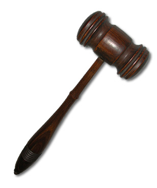gavel - a symbolo of power and control