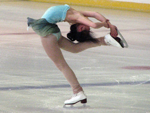 Layback in figure skating - i like the layback in figure skating. i look so graceful like a spinning dancer in a music box. wish i had learn skating when i was young