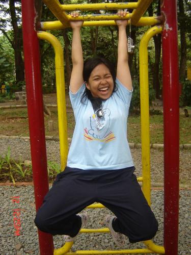 monkey on the loose!! - this was shot in one of the playgrounds in the la mesa ecopark.