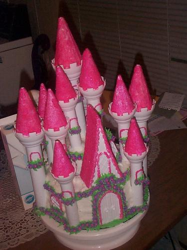 Castle Cake - This is the Castle Cake that I made for my Granddaughter's birthday.