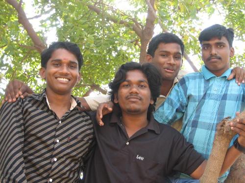 tour - me, and my friends on a tour. the guy in the black t-shirt is me.