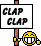 Clap Clap - Clap clap smiley made with generator