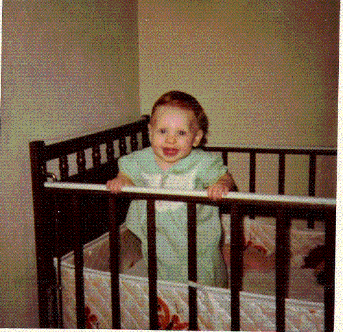 baby shannon - me when we lived with my grandparents while my dad was overseas in the marines
