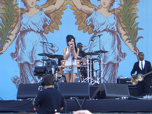Amy Winehouse IOW festival 2007 - Pic I took of Amy Winehouse at the IOW festival 2007