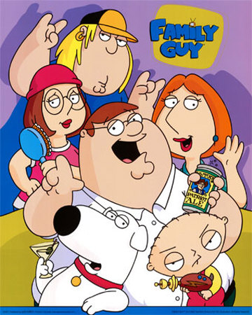 Family Guy - A poster of the whole family.