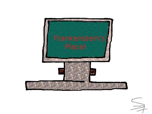 PC Frankenstein - My computer's been called Frankenstein's experiment by a friend. It has a double operating system, Linux Dapper Drake and Windows XP, and it takes some juggling to keep the two systems operating in concert.