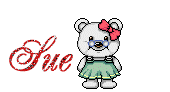 Sue - Sue hearts and hugs,animated name, gif