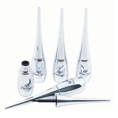 liquid eyeliner - luoys liquid eyeliner can give you a clear square of your eyes ,it is also easily peeled off..silver tube for beauty.