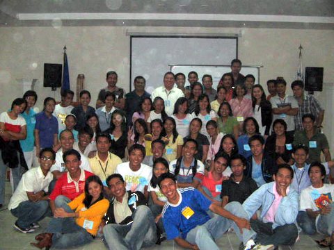 Group picture during our orientation - This is was taken during our orientation for new faculty and staff. :)