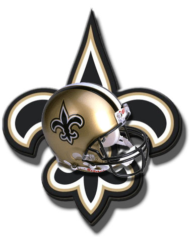 The New Orleans Saints - The New Orleans Saints Logo and helmet.