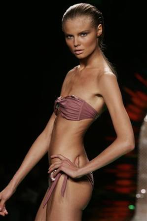 Model - Much too skinny