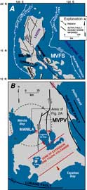 Fault system - This is the fault line in the Luzon, Philippines.