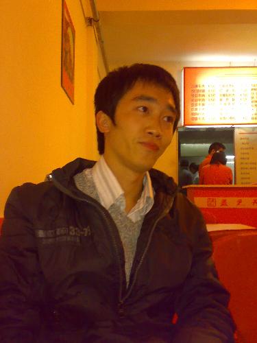 me - in the restaurant