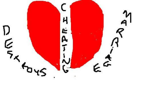 Cheating breaks anothers heart and destroys marrie - Cheating can lead to the downfall of many relationships and marriages. Society with all it's soaps and sitcoms seems to say it's alright ..to do a little..But in all reality..once this becomes a habit..like any other..it will take time to stop.l