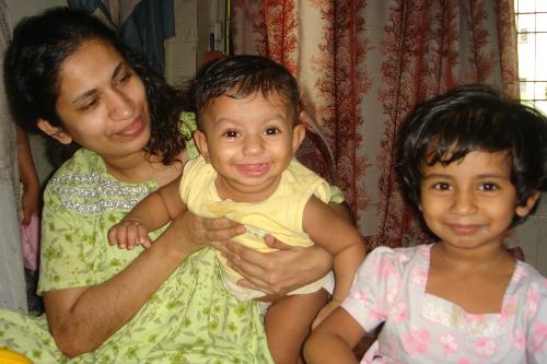myself and my babies. -  myself   and my babies.