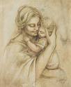 mother and child, mother's love and protection - A mother's love is so pure. A mother protects her child from all evils.