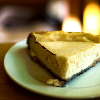 new york cheesecake - cheese cream / sour cream