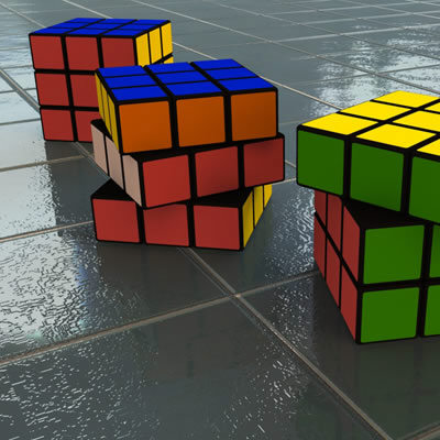rubic cube - Three rubic cubes