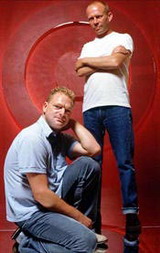 erasure - pic of vince and andy