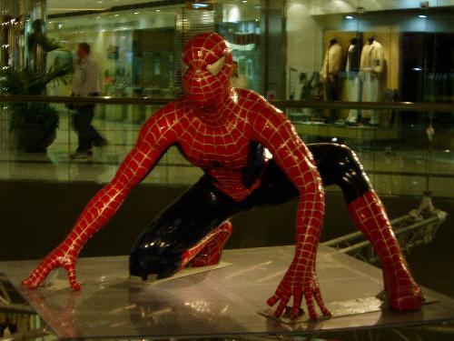 Movie Advertisement Display - Spiderman