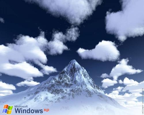 It's beautiful - It's clearity of xp where mountain is appeared