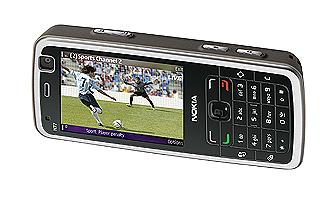 Mobile TV on a handset - Users can expect to watch both free-to-air channels and paid channels on their mobile phones. This service could cost from $3 a month. -- NOKIA