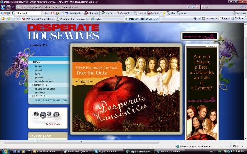 Desperate Housewives quiz... - Take the desperate housewives quiz and know which housewife you are...
