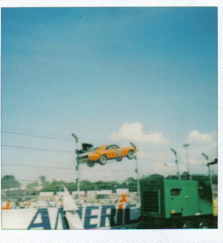 Dukesfest - The General Lee making a jump at Dukesfest 06! The final event of the festival. This was the first Dukesfest to take place in Nashville and over 100thousand fans showed up!