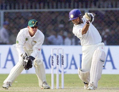 sachin - making a drive