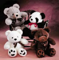 Stuffed teddy bear toys - Some examples of stuffed bear toys