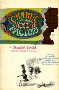 Charlie and The Chocolate Factory - Book cover
