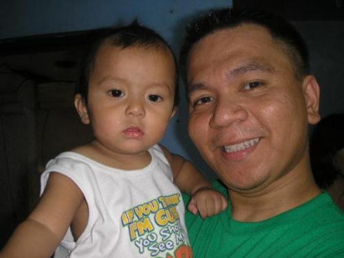 cute  - father and son