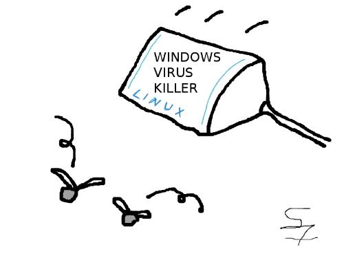 I use Linux & - I use Linux & an Antivirus which I use mostly to kill Windows viruses before they can reach friends that use Windows. Linux viruses are extremely rare.