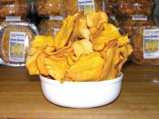 Snack, Sweet potato chips - Sweet Potato chips snack