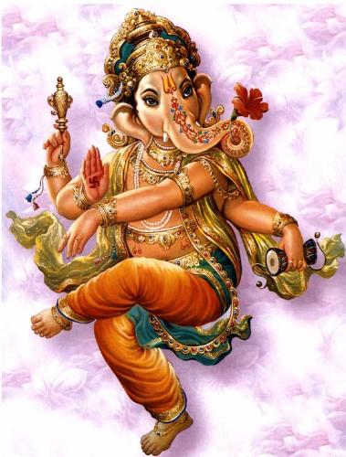 god - dancing ganesha image