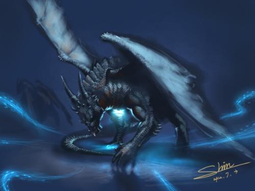Dragon Heart - Often I get this hunger to find really cool pictures of dragons. And one day i was searching on google images pictures about the heart of a dragon because I wanted to costumise some of my profiles and I found this amazing painting. Even now i can't get enough of it, the artist who made this work is a genius