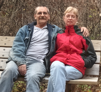 Me & My wife Debbie - I love this woman very dearly. She is my best friend as well.