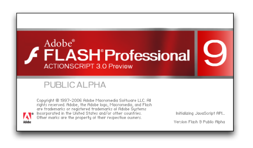 Adobe Flash - Adobe Flash is an authoring tool that lets you creat anything from a simple animation to a complex,interactive web application such as an online store.You can make your Flash applications media rich by adding pictures,sound,and video.Flash includes many features that make it powerful but easy to use,such as drag-and-drop user interface componentes,built-in behaviors that add ActionScript to your documents,and special effects that you can add to objects.You'll find the power and flexibility of Flash ideal for your own creativity.