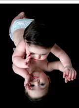 baby also nows the use of mirror - we can see our face in the mirror