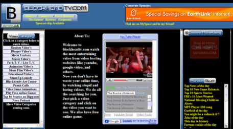 This is blockheadtv.com - Here you can watch free videos and play free games.
Instated of people wasting their online time searching for entertaining videos in hundreds of video hosting websites like youtube. Blockheadtv.com do all the searching and showcase only entertaining funny videos on the blockheadtv homepage. Another feature blockheadtv.com have is flash games.