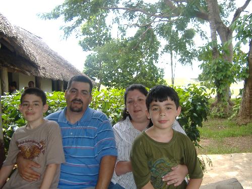 my hubby, kids and I in Cienfuegos, Cuba in July.. - my hubby, kids and I in Cienfuegos, Cuba in July.. hot and sweaty !!!!