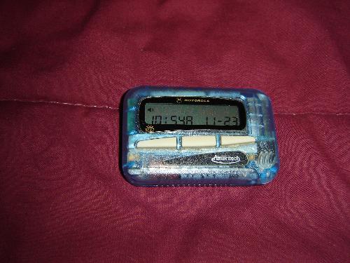 Blue Pager - My little, blue pager. Blue Pager - My little, blue pager.