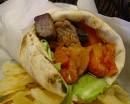 Gyro - meat wrapped in pita skin